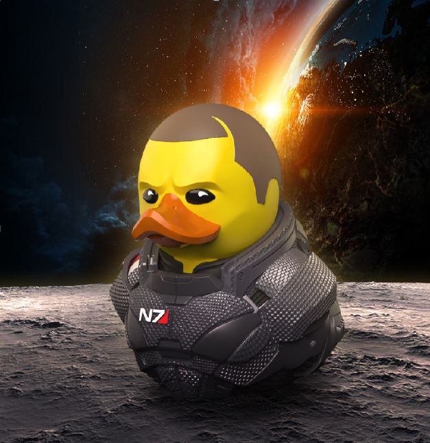 TUBBZ Canard de bain - Mass Effect -  Commandant Shepard (Édition Limitée)