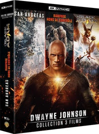 Dwayne Johnson - Collection 3 films : San Andreas + Rampage - Hors de contrôle + Black Adam [4K Ultra HD]