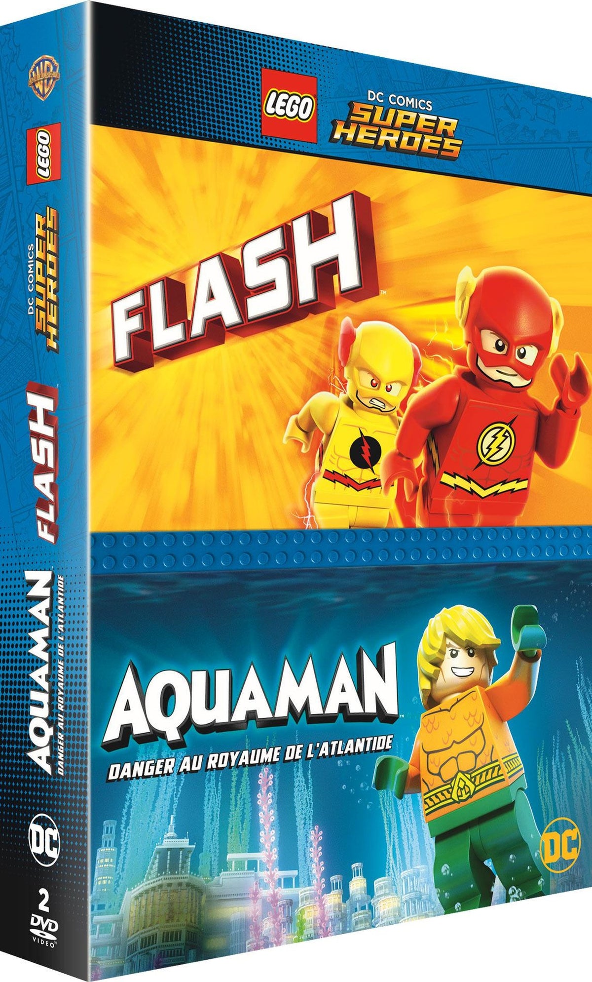Les films Lego DC Comics : Aquaman + The Flash [DVD]