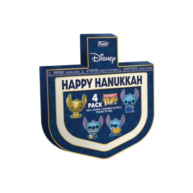 Funko Pocket Pop! 4-Pack: Lilo & Stitch - Happy Hanukkah Box - flash vidéo