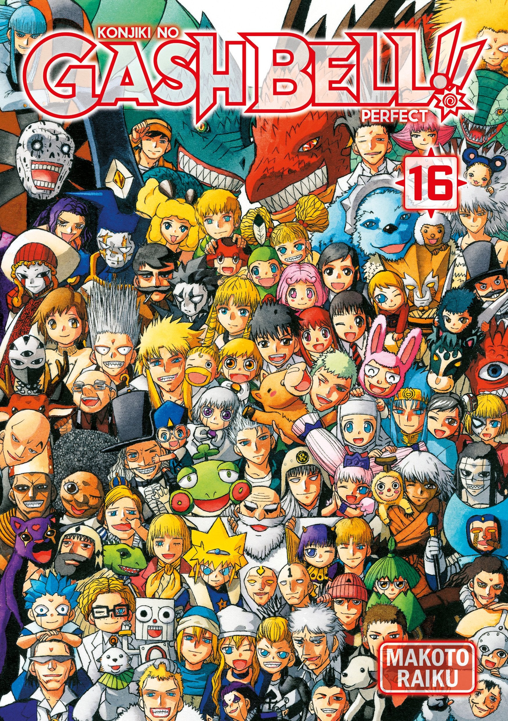 Gash Bell!! - Tome 16 - Perfect Edition - Livre (Manga)