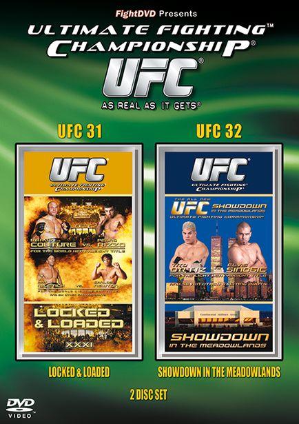 UFC 31 + UFC 32 [DVD] - flash vidéo