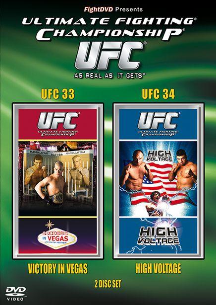 UFC 33 + UFC 34 [DVD] - flash vidéo