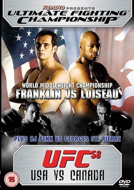 UFC 58 : USA vs Canada [DVD] - flash vidéo