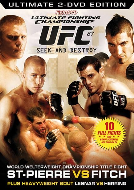 UFC 87 - Cadrer et détruire [DVD] - flash vidéo