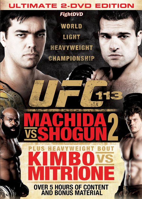 UFC 113 : Machida vs Shogun 2 [DVD] - flash vidéo