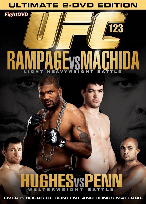 UFC 123 : Rampage vs Machida [DVD] - flash vidéo