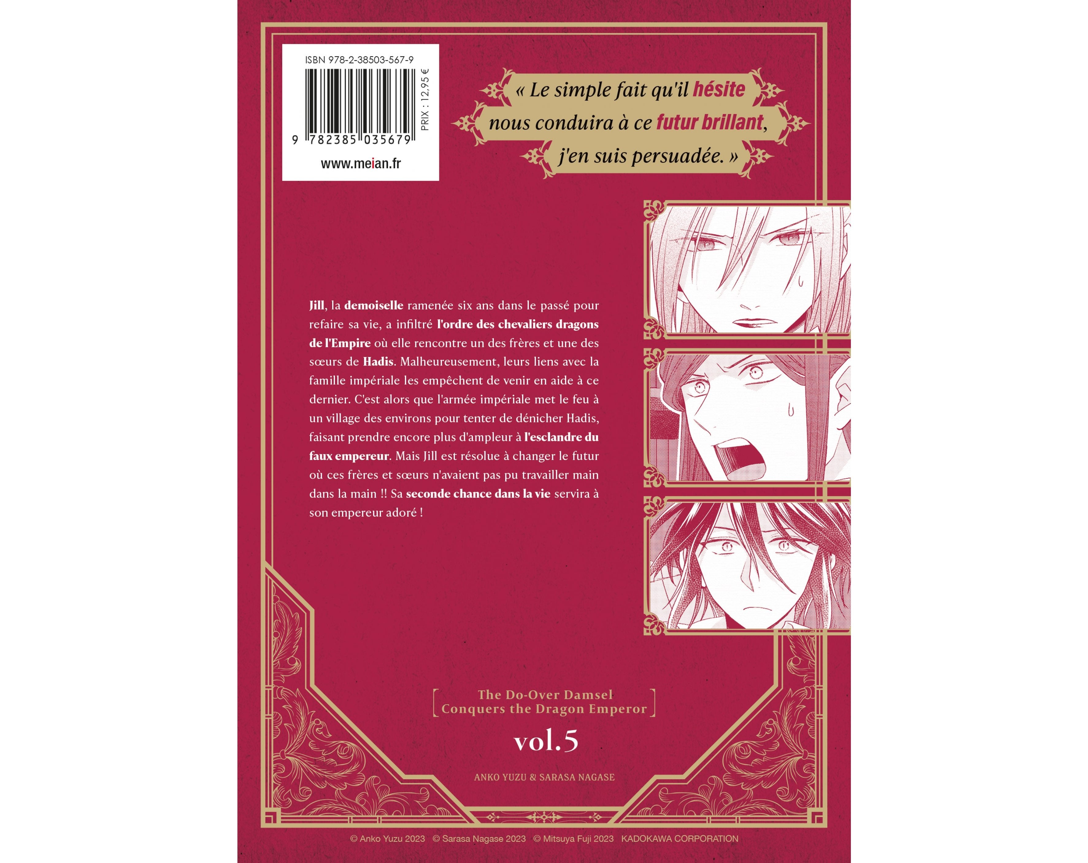 The Do-Over Damsel Conquers the Dragon Emperor - Tome 05 - Édition limitée - Livre (Manga)