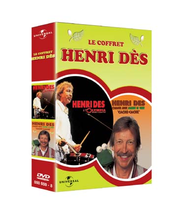 Coffret Henri Des : Olympia / Cache Cache [DVD]