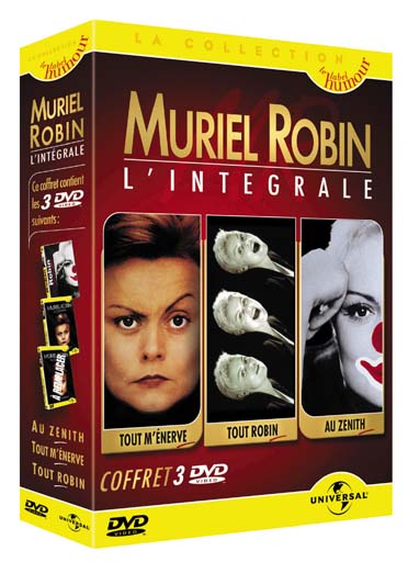 Coffret Muriel Robin : Tout M'Enerve / Tout Robin / Toute Seule Comme Une Grande [DVD]