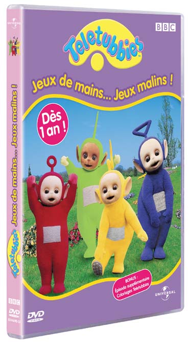 Teletubbies - Jeux de mains... jeux malins ! [DVD] - flash vidéo