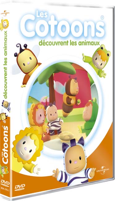 Les Cotoons découvrent les animaux [DVD]