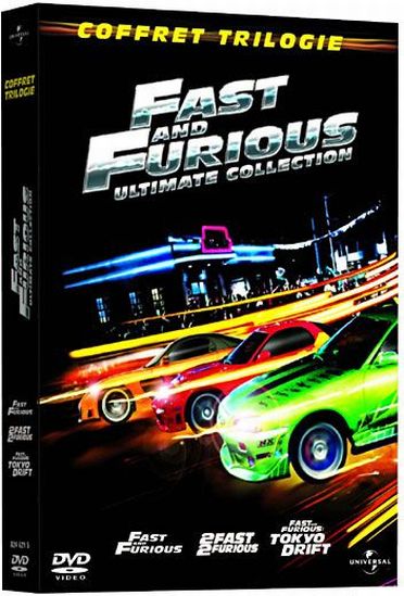 (Occasion) - Fast and Furious - Coffret Trilogie : Fast and Furious + 2 Fast 2 Furious + Fast & Furious : Tokyo Drift [DVD]