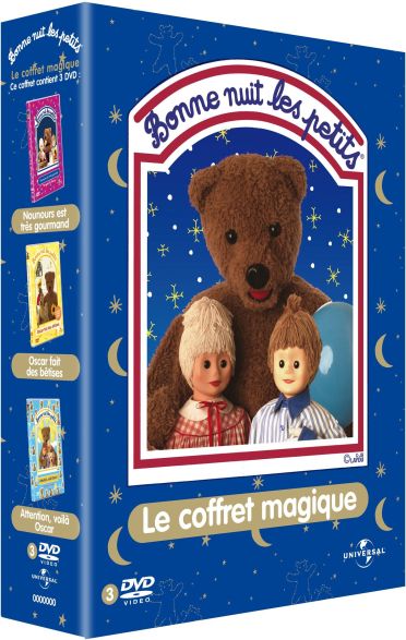 Bonne nuit les petits - Le coffret magique - Nounours est très gourmand + Oscar fait des bêtises + Attention, voilà Oscar ! [DVD]