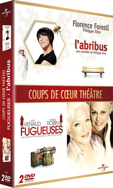 Coffret coup de coeur théâtre - Les fugueuses + L'abribus [DVD]