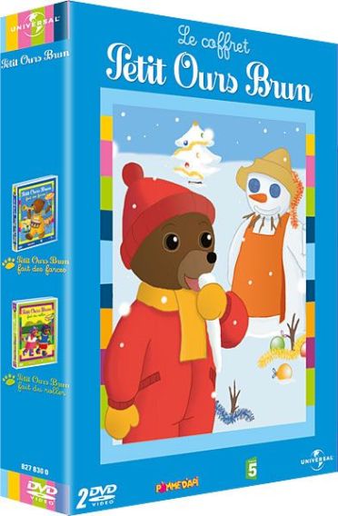Le Coffret Petit Ours Brun - Fait des farces + Fait du roller [DVD] - flash vidéo