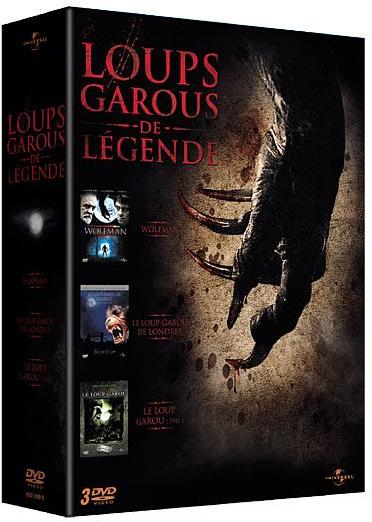 Coffret loups garous de légende - The Wolfman + Le loup garou de Londres + Le loup-garou (1941) [DVD]