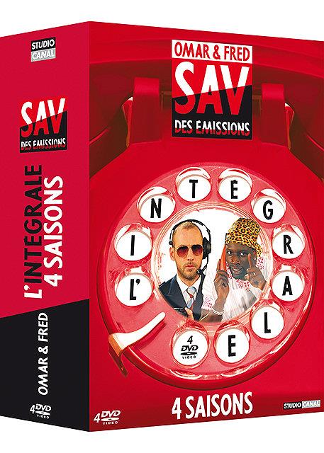 Omar & Fred - SAV des émissions - Intégrale 4 saisons [DVD]