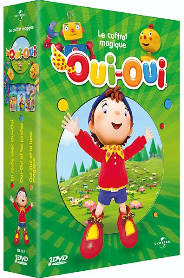 Oui-Oui - Le coffret magique - La lune magique + Les pirates + En route [DVD]