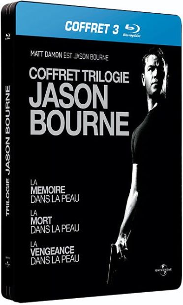 Jason Bourne - Coffret trilogie : La mémoire dans la peau + La mort dans la peau + La vengeance dans la peau [Blu-ray]