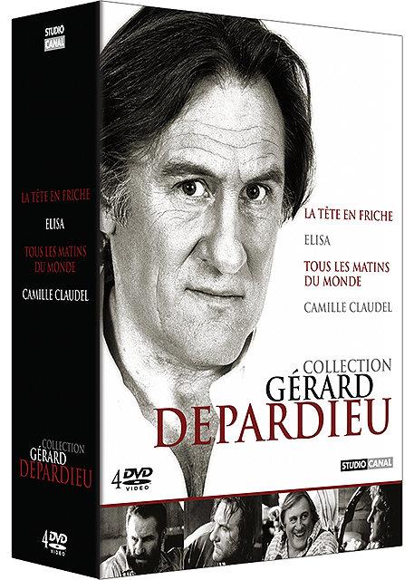 Collection Gérard Depardieu - Tous les matins du monde + Camille Claudel + La tête en friche + Elisa [DVD]