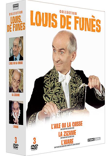 Collection Louis de Funès - L'aile ou la cuisse + La zizanie + L'avare [DVD]