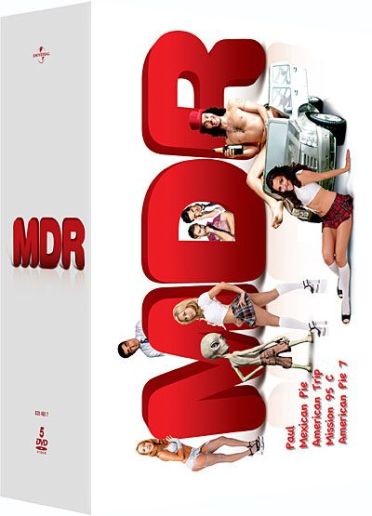 MDR (Mort De Rire) - Coffret - Paul + American Trip + Mexican Pie + Mission 95C + American Pie présente : Les sex commandements [DVD]