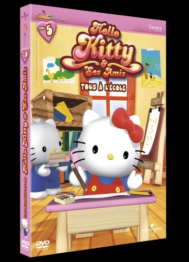 Aventures de Hello Kitty & ses amis - 5 - Tous à l'école [DVD]