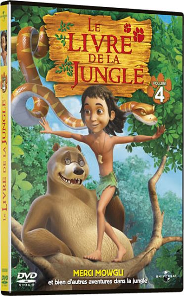 Le Livre de la jungle - Volume 4 - Merci Mowgli [DVD] - flash vidéo