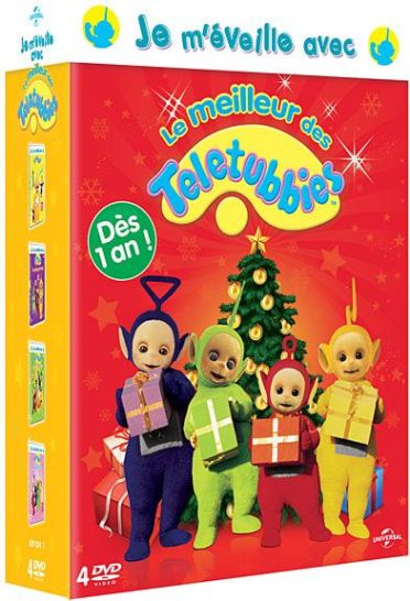 Je m'éveille avec Teletubbies - Coffret - Qui est là ? + Chante et danse ! + Jouons ensemble ! + Les petits gourmands [DVD]