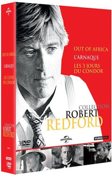 Collection Robert Redford : L'arnaque + Les 3 jours du condor + Out of Africa [DVD]