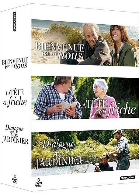 Coffret Jean Becker - Bienvenue parmi nous + La tête en friche + Dialogue avec mon jardinier [DVD]