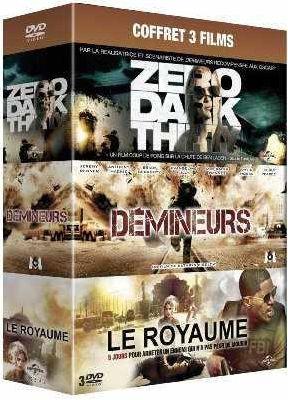 Coffret 3 films - Zero Dark Thirty + Démineurs + Le Royaume [DVD] - flash vidéo