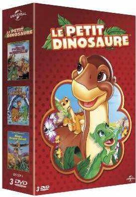 Coffret le Petit Dinosaure - Le petit dinosaure et la vallée des merveilles + La pluie d'étoiles glacées + Le jour du grand envol [DVD]