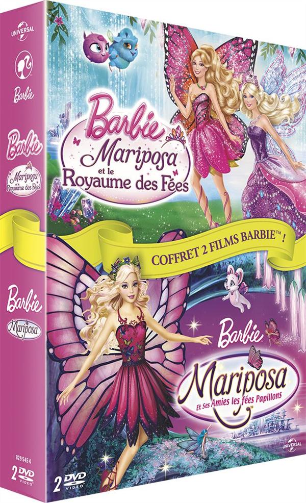 Barbie - Mariposa et ses amies les Fées Papillons + Mariposa et le Royaume des Fées [DVD]