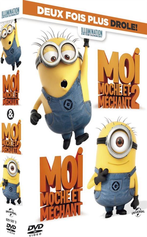 Coffret trop moche et méchant : Moi, moche et méchant 1 et 2 [DVD]