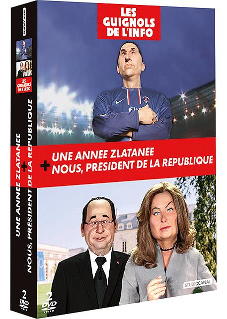 Coffret Guignols de l'info - Best of 2011/2013 - Nous, Président de la République + Une année Zlatanée [DVD]