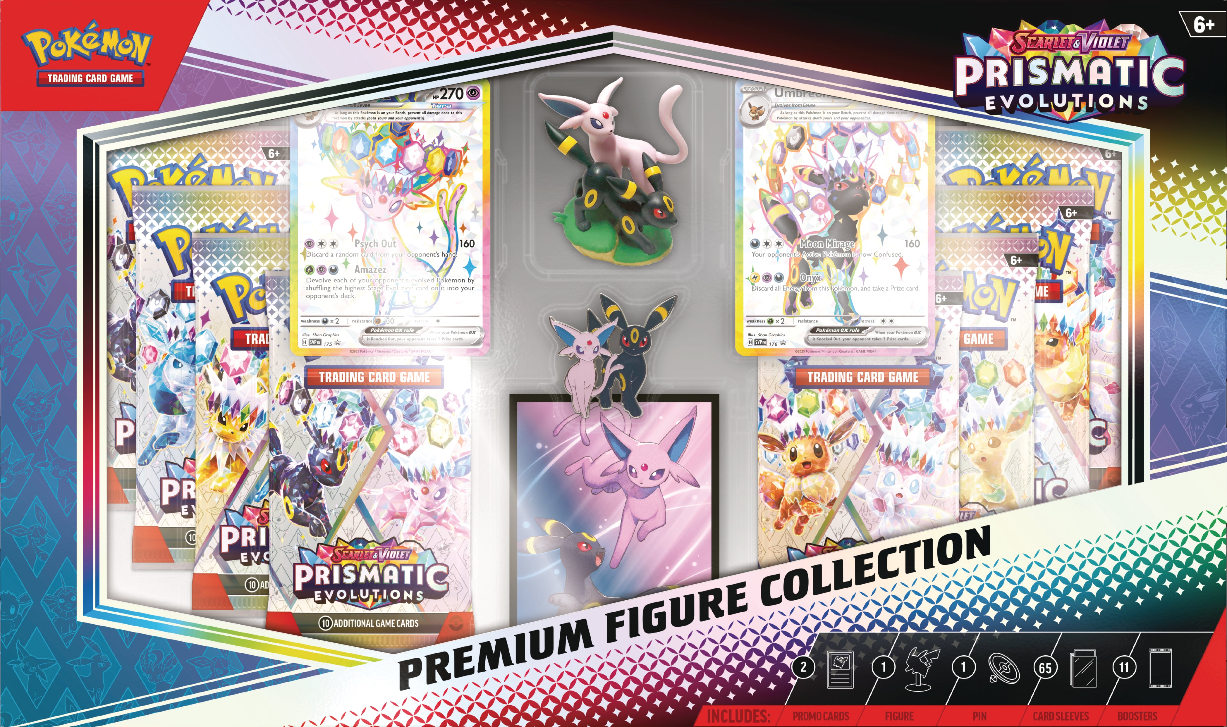 Pokémon TCG - Scarlet & Violet - SV 8.5 Prismatic Evolutions Premium Figure Collection