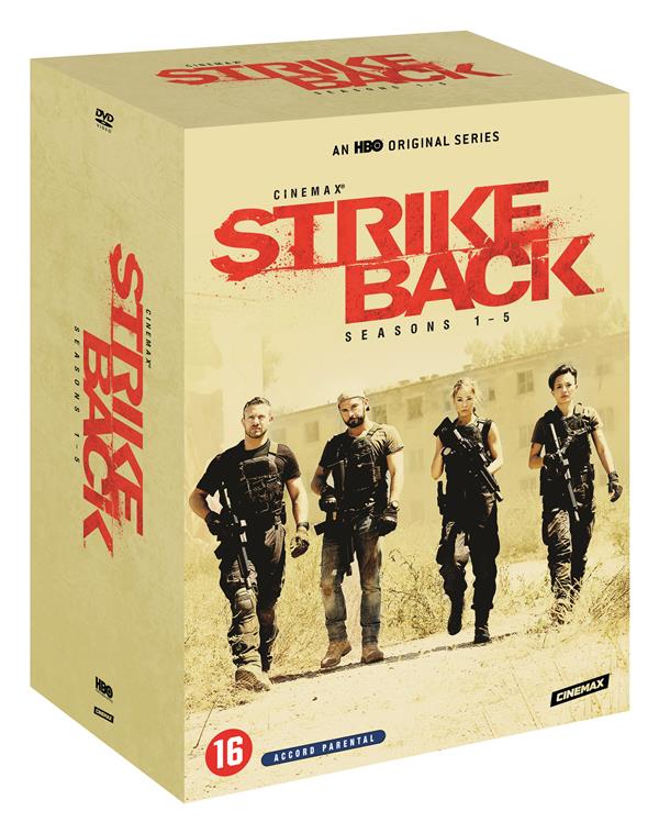 Strike Back - Cinemax Saisons 1 à 5 [DVD] - flash vidéo