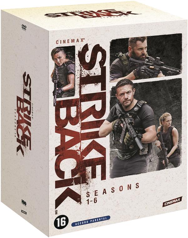 Strike Back - Cinemax Saisons 1 à 6 [DVD] - flash vidéo