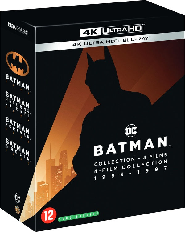 Batman - 4 films collection 1989-1997 [4K Ultra HD]