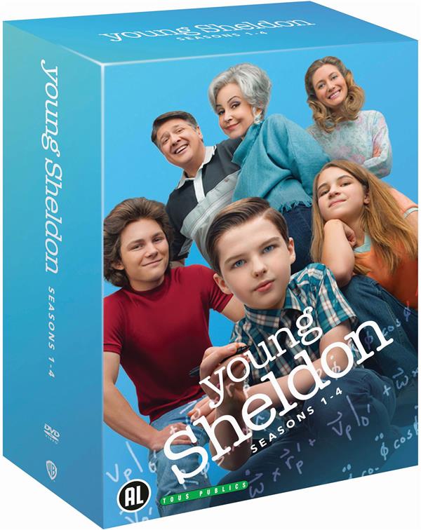 Young Sheldon - Saisons 1 - 4 [DVD] - flash vidéo