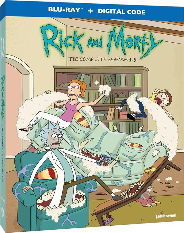 Rick and Morty - Saisons 1-5 [Blu-ray]