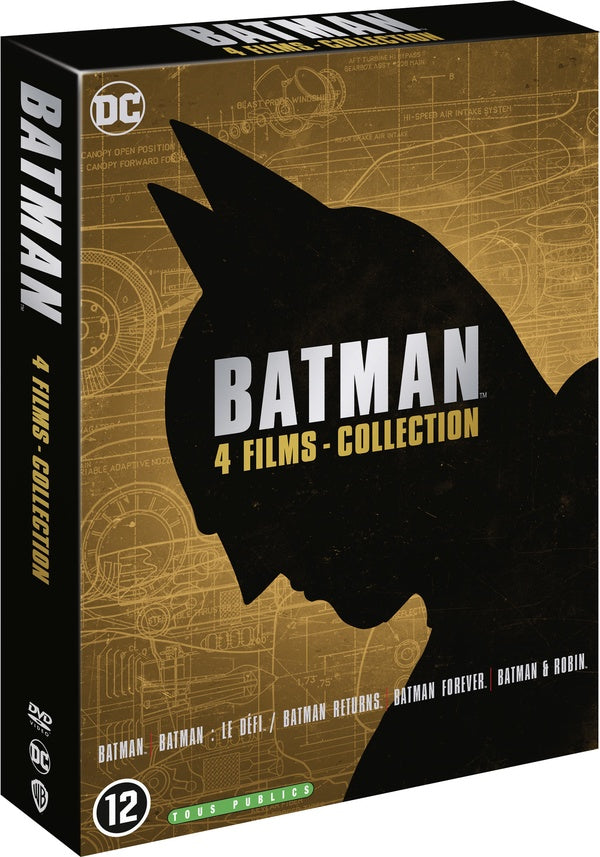 Batman - 4 films collection 1989-1997 [DVD]