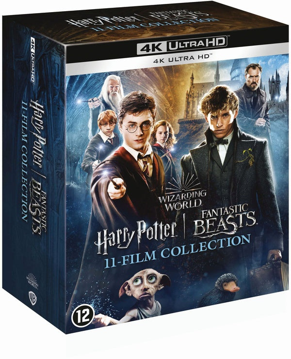 Wizarding World : Harry Potter 1 a 7.2 + Les Animaux fantastiques 1 à 3 [4K Ultra HD] - flash vidéo