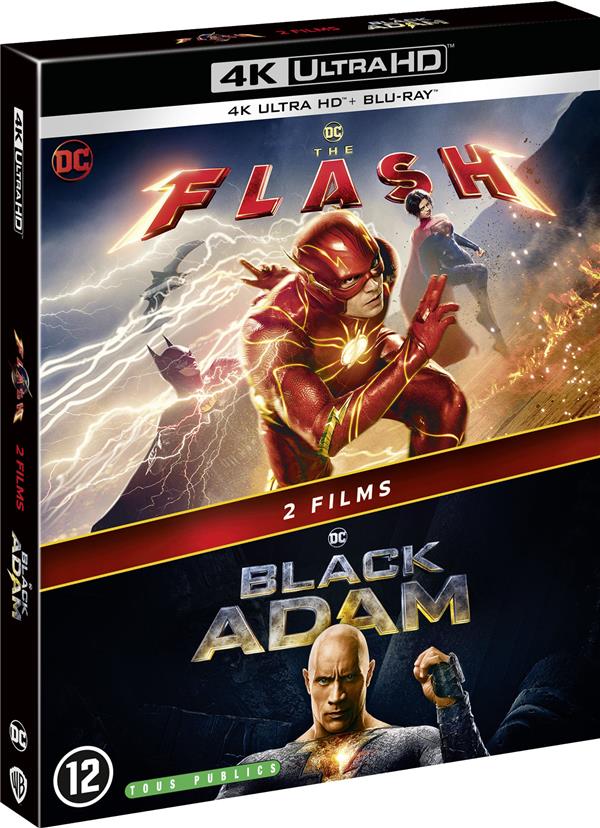 Black Adam + The Flash [4K Ultra HD]