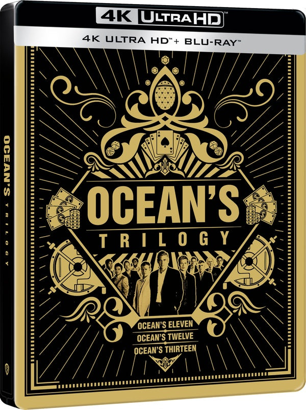 Ocean's Trilogy - Ocean's Eleven + Ocean's Twelve + Ocean's Thirteen [4K Ultra HD]