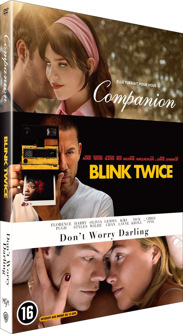 Companion + Blink Twice + Don't Worry Darling [DVD]