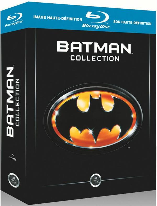 Batman - 4 films collection 1989-1997 [Blu-ray] - flash vidéo