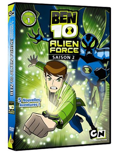 Ben 10 Alien Force - Saison 2 - Volume 1 [DVD] - flash vidéo